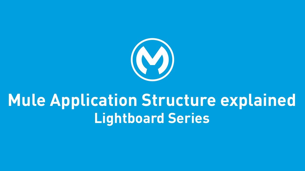 Mule Application Structure Explained | Lightboard Series