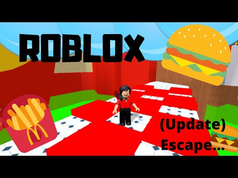 Roblox - fuga do McDonald's no roblox