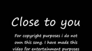 Close to you - Sam Milby with lyrics