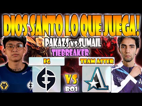 EG VS TEAM ASTER [BO1]TIEBREAKER-PAKAZS, WISPER, MATTHEW VS SUMAIL - ESL ONE BERLIN MAJOR 2023-DOTA