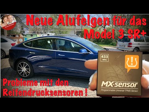 Neue Felgen braucht der Tesla & Sensoren lassen sich nicht aktivieren!