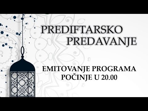 IZBUŠ Prediftarsko predavanje - ”Šta je to istinski takvaluk?”