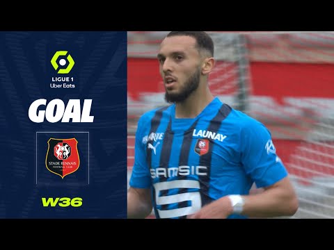 Goal Amine GOUIRI (40' - SRFC) AC AJACCIO - STADE RENNAIS FC (0-5) 22/23