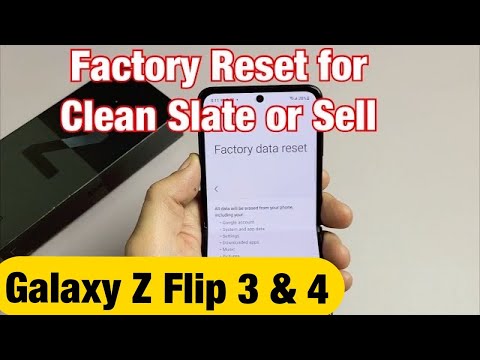 Galaxy Z Flip 3 How to Insert SIM Card Check Mobile Settings