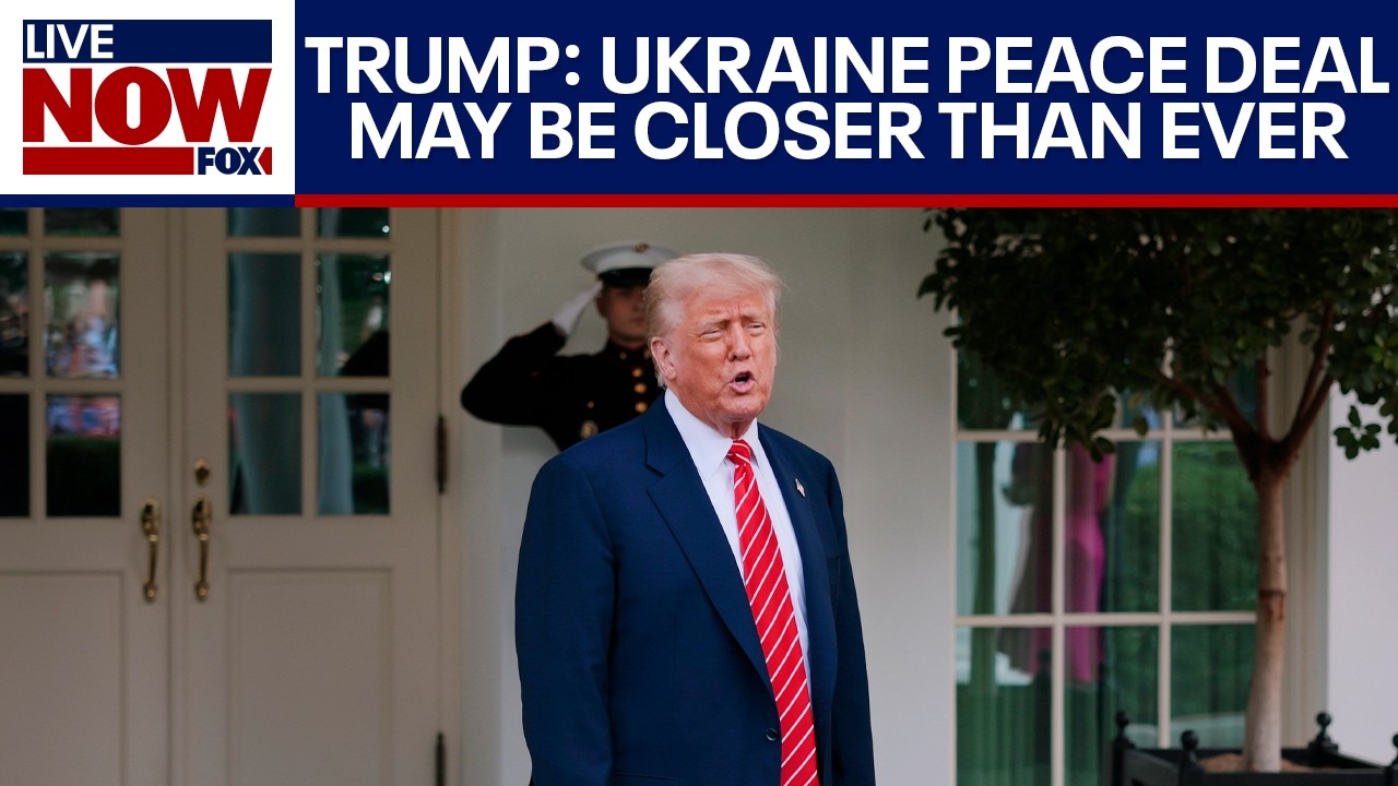 Trump says Ukraine peace deal could be near during gaggle before South Carolina rally