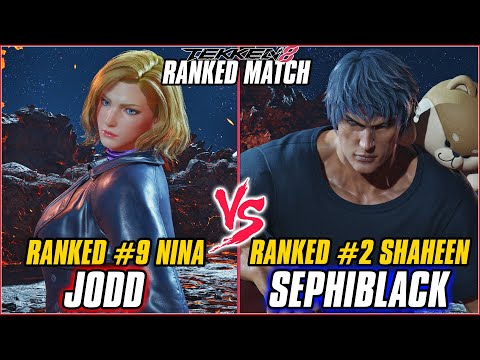 TEKKEN 8 ▰ JODD (#9 Ranked Nina) vs SEPHIBLACK (#2 Ranked Shaheen) ▰ T8 GAMEPLAY