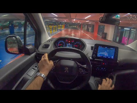 Peugeot Rifter Night | 4K POV Test Drive #239 Joe Black
