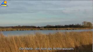 preview picture of video 'Die Melle in der Inselmitte Usedoms'
