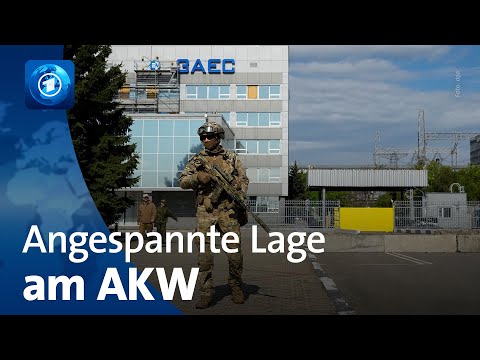 Ukraine-Krieg: IAEA-Team besucht AKW Saporischschja