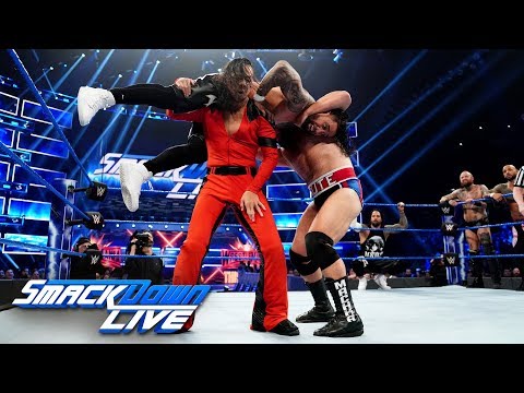 The Usos & Ricochet & Black vs. The Bar & Rusev & Nakamura: SmackDown LIVE, Apr. 2, 2019