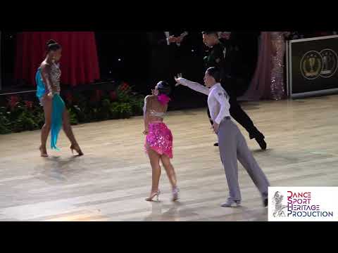 Guagliardito & Aizara | IDSF IOC 2024 Adult Open Latin R5 Chachacha