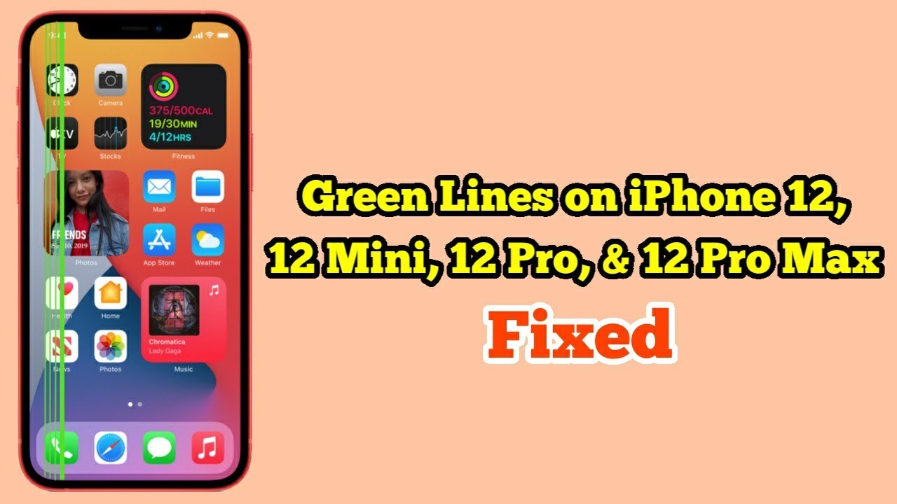 How To Fix Green Lines on iPhone 12, 12 Mini, 12 Pro, 12 Pro Max After iOS 15 Update - Fixed 2022