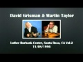 【CGUBA069】David Grisman & Martin Taylor 11/08 ...