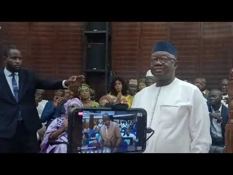 Happening LIVE in Kailahun The Sierra Leone Roads Authority under the Leadership of Ing Amara jambai