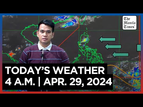 Today's Weather, 4 A.M. Apr. 29, 2024