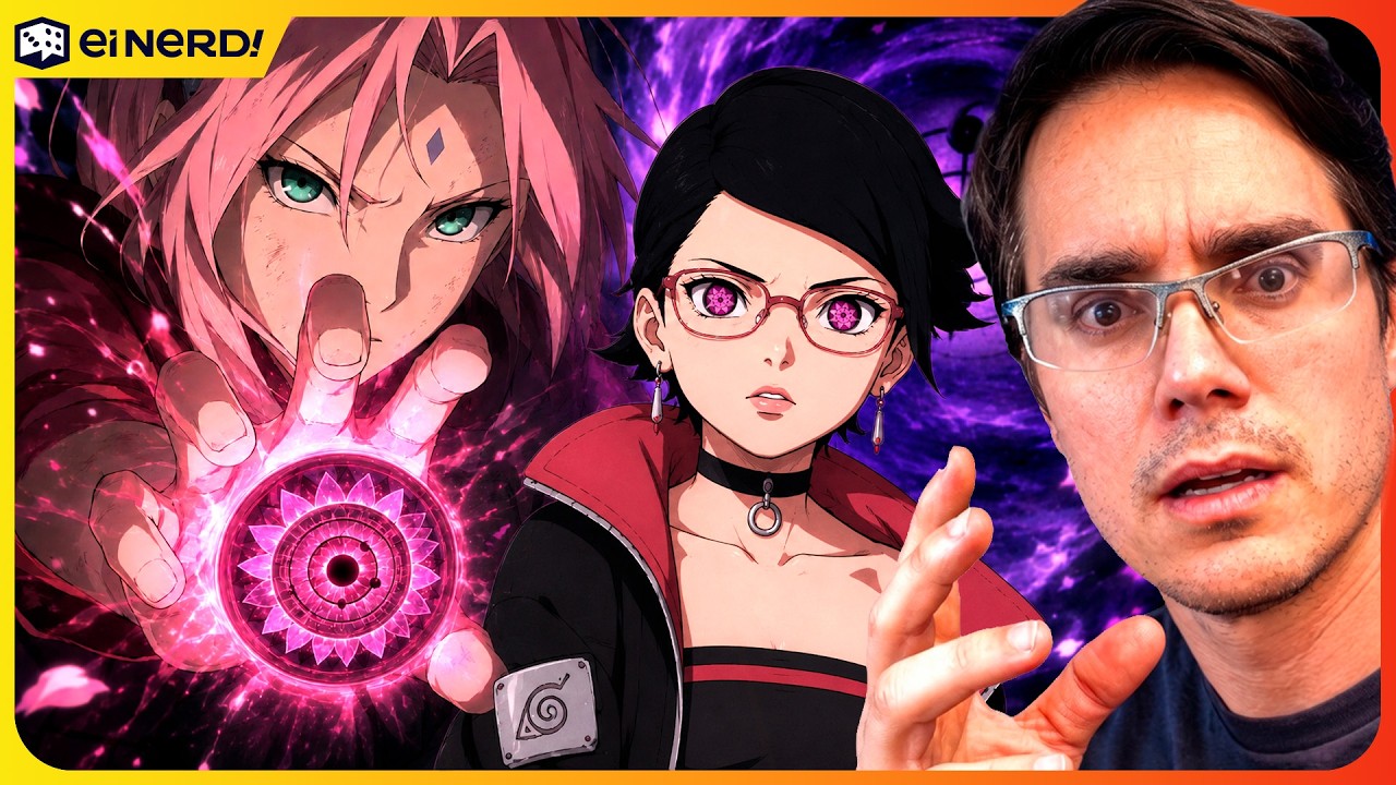 SAKURA VAI FAZER A SARADA TER UM NOVO OLHO SUPERIOR AO RINNEGAN!