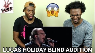 The Voice 2017 Blind Audition - Lucas Holiday: "This Woman's Work" (REACTION)