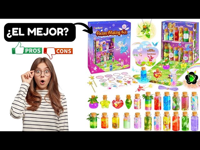Vídeo relacionado con Ixydor Pociones Magicas Niñas Kit De Manualidades Para Niña 6 8 10 Años Fairy Magic Potion Kit 20 Botellas Juguetes Creativos Cumpleaños Regalo para Niños y Niñas de 6 7 8 9 10 12 años