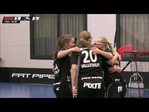 Naisten salibandyliiga: Koovee vs. EräViikingit (16.9.2018) - Maalikooste