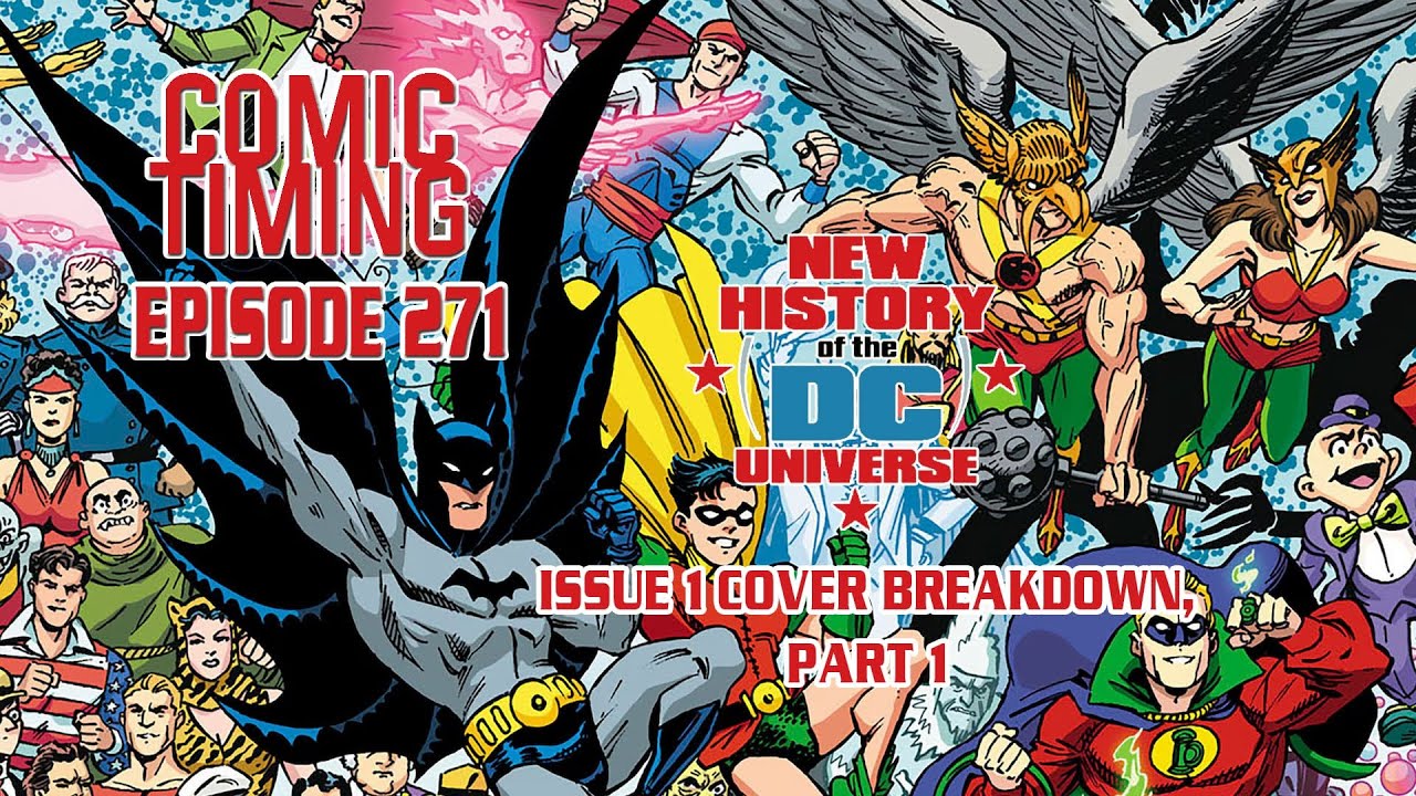 The New History of the DC Universe: Issue 1 Cover Breakdown, Part 1