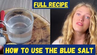 What Is the Salt Trick for Men ❌ THE TRUTH❌ Blue Salt Trick Recipe and Ingredients Explained!