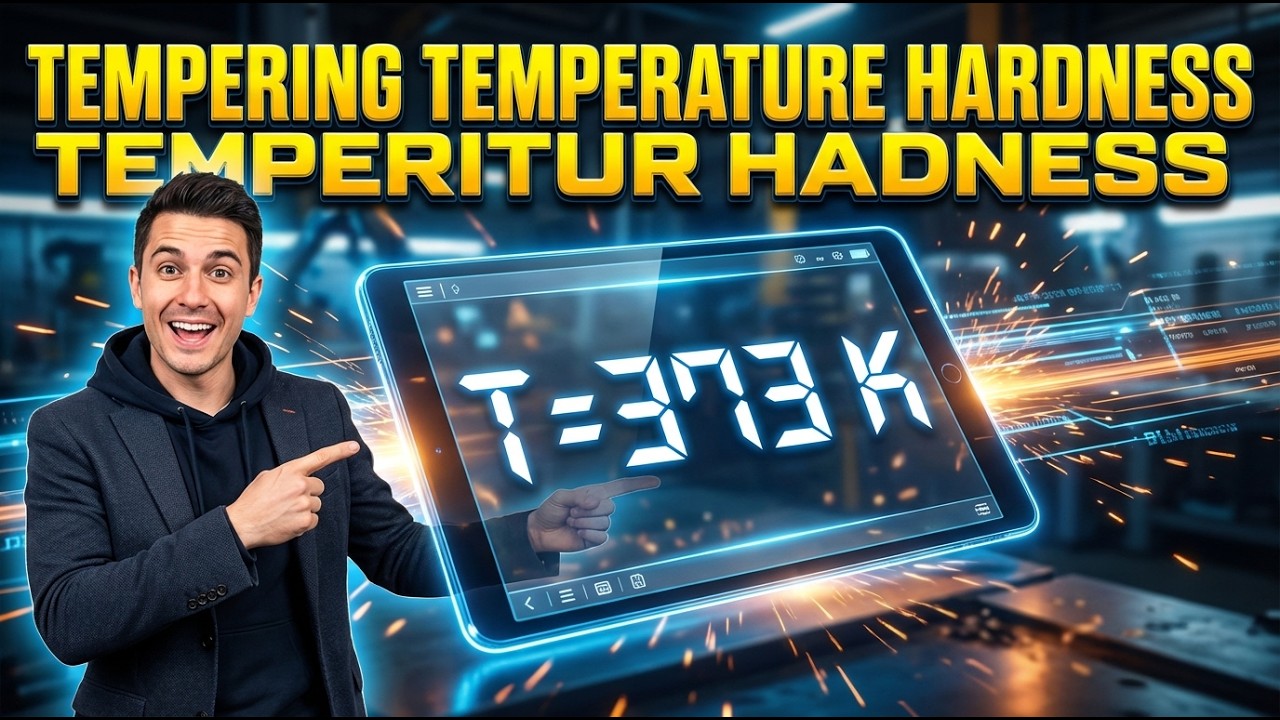 Tempering Temperature Hardness Interactive Calculator