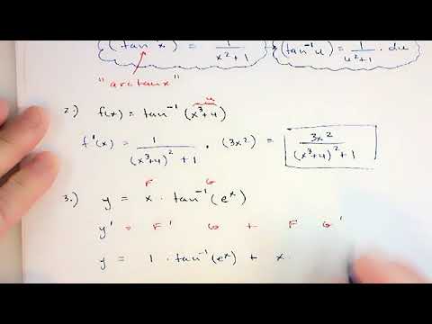 Inverse Tangent Derivative and Linear Approximation