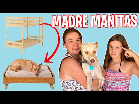 ¡¡ROMPO la LITERA de IKEA!! increíble BRICOLAJE para la cama de tu PERRO o mascota
