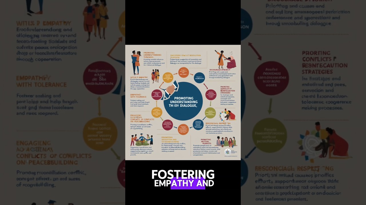 Promoting understanding for peacebuilding#peace #peacebuilding #respect#tolerance #understanding