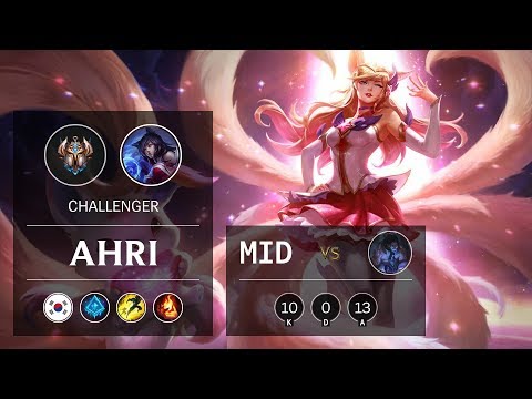Ahri Mid vs Sylas - KR Challenger Patch 9.8