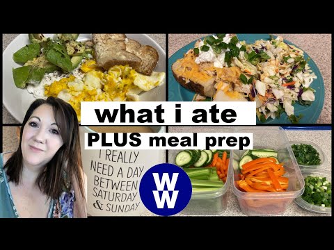 WW Meal Prep + What I Ate today | High Protein w/points & calories