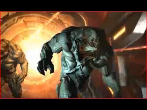 Hell Knight introduction in Doom 3