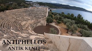 KAŞ ANTİPHELLOS ANTİK KENTİ (Işıklar Ülkesi Likya Kentleri 7.VLOG) ANTALYA ANTIPHELLOS ANCIENT CITY