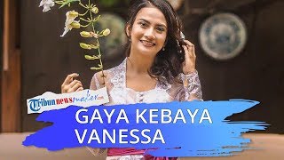 Inilah Gaya Vanessa Angel yang Nampak Anggun meski Kenakan Kebaya Sederhana