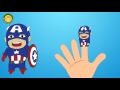 Avengers Finger Family Nursery Rhymes For Babies