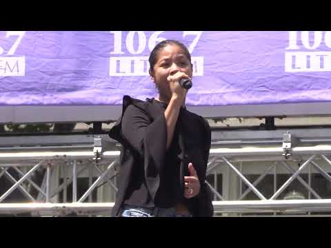 Eva Noblezada and Rachelle Ann Go  Bring SAIGON to Bryant Park!