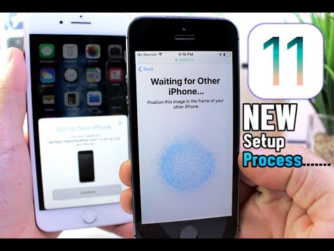 New iPhone To iPhone Set up Process in iOS 11 Video