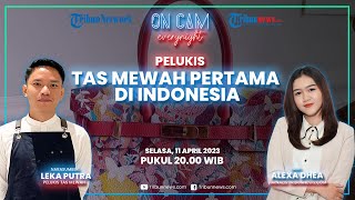 Sosok Leka Putra Lulusan Komunikasi Jadi Pelukis Tas Mewah Pertama di Indonesia