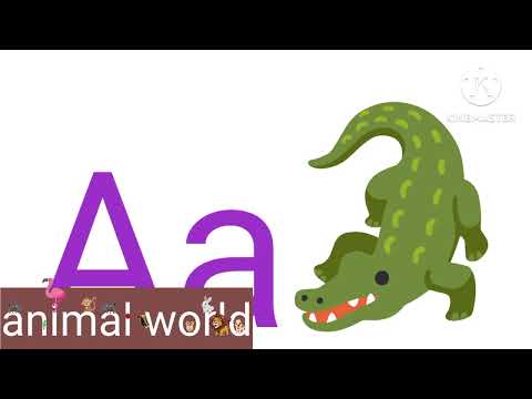 BabyTV my first letters beginning with the letter a 