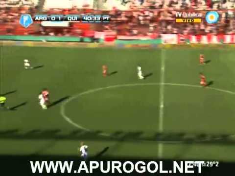 Argentinos Juniors vs Quilmes (1-1) Torneo Inicial 2013 Fecha 17