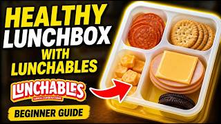 How to create a healthy lunchbox with Lunchables - Beginner Guide