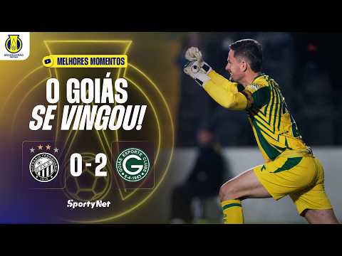 Gols e lances de Operário x Goiás