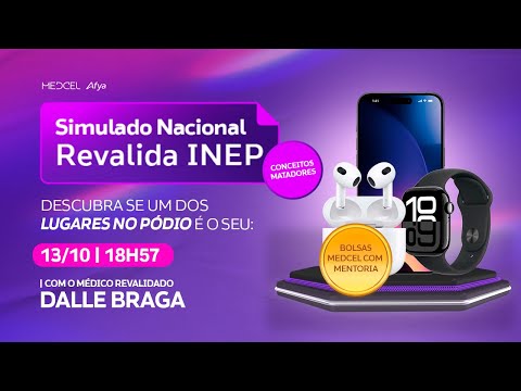 Conceitos Matadores do Simulado Nacional Revalida | Hora da premiação!