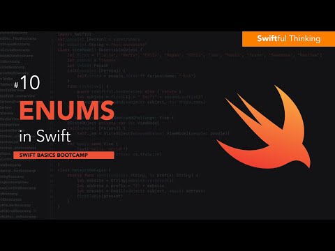 How to use Enums in Swift | Swift Basics #10 thumbnail