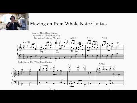 Counterpoint with 3 Voices Pt 4, Moving On From Whole Note Cantus