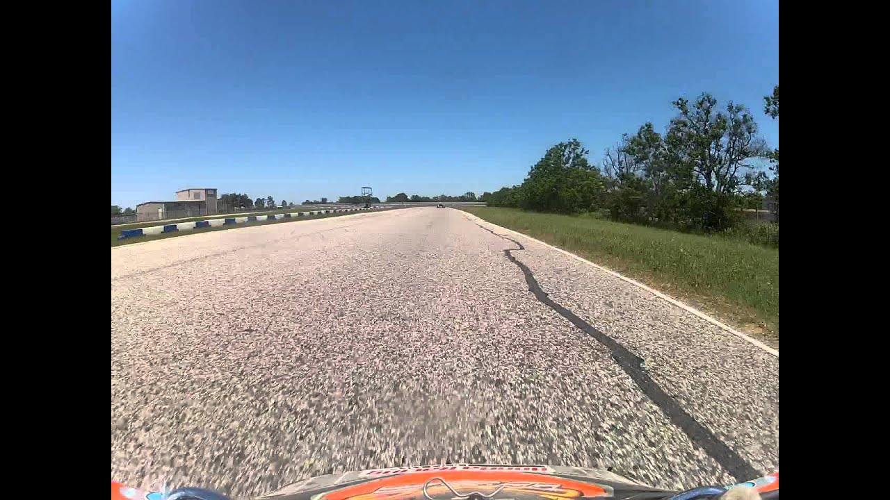 Test driving an CRG Kart at GCKI