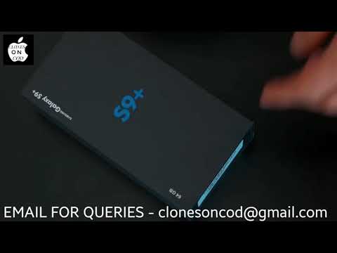 SAMSUNG GALAXY S9+ (CLONE) UNBOXING | CLONES ON COD
