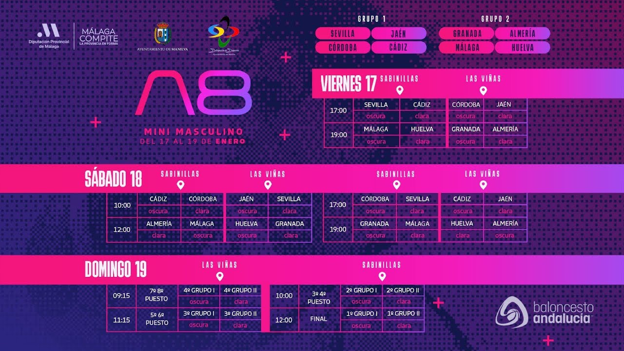 Agenda deportiva fin de semana – 17 enero 2025