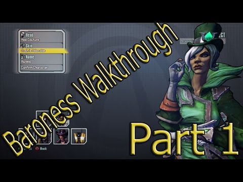 Lady Hammerlock (Baroness) Walkthrough - Part 1 - Get B***h Slapped!.