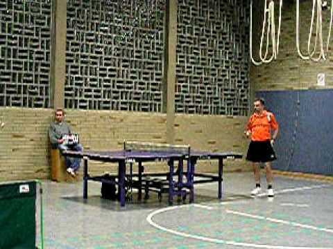 DJK Quettingen - TTC Troisdorf II 26032010 1930 Uhr Achim Zimmer - Achim Hugo Teil 1 P1011675.MOV